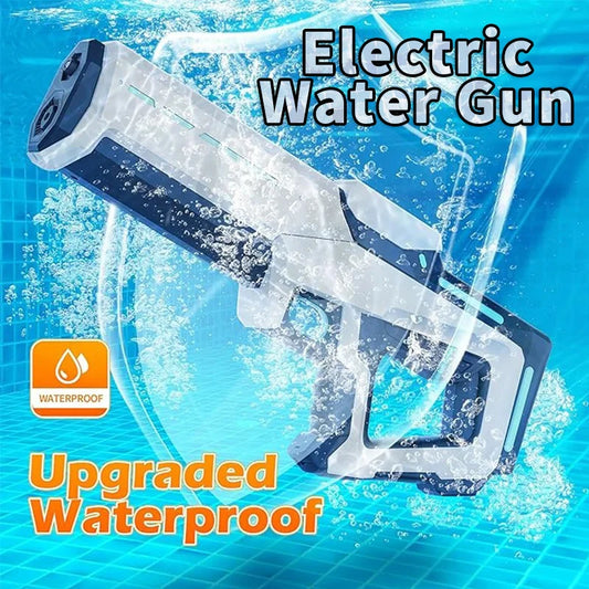 Large Electric Water Guns For Adults Powerful Squirt Automatic Water Suction Water Blasters Summer Outdoor Beach Toys Kids Gift