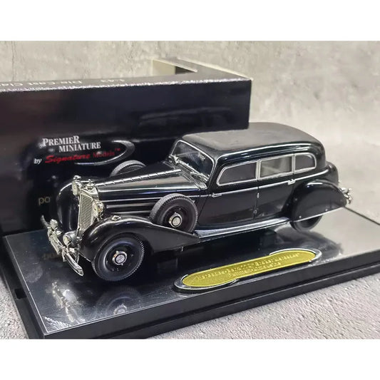 Signature Diecast 1/43 Scale 770K Luxury Car Alloy Car Model Collection Souvenir Display Ornaments Vehicle Toy