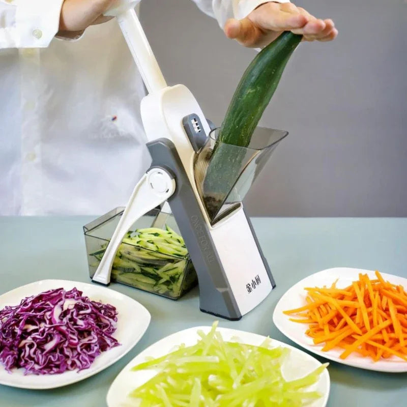 Multifunctional Hand Protection Potato Chopper Vegetable Chopper Grazing, Garlic, Ginger & Vegetable Chopper