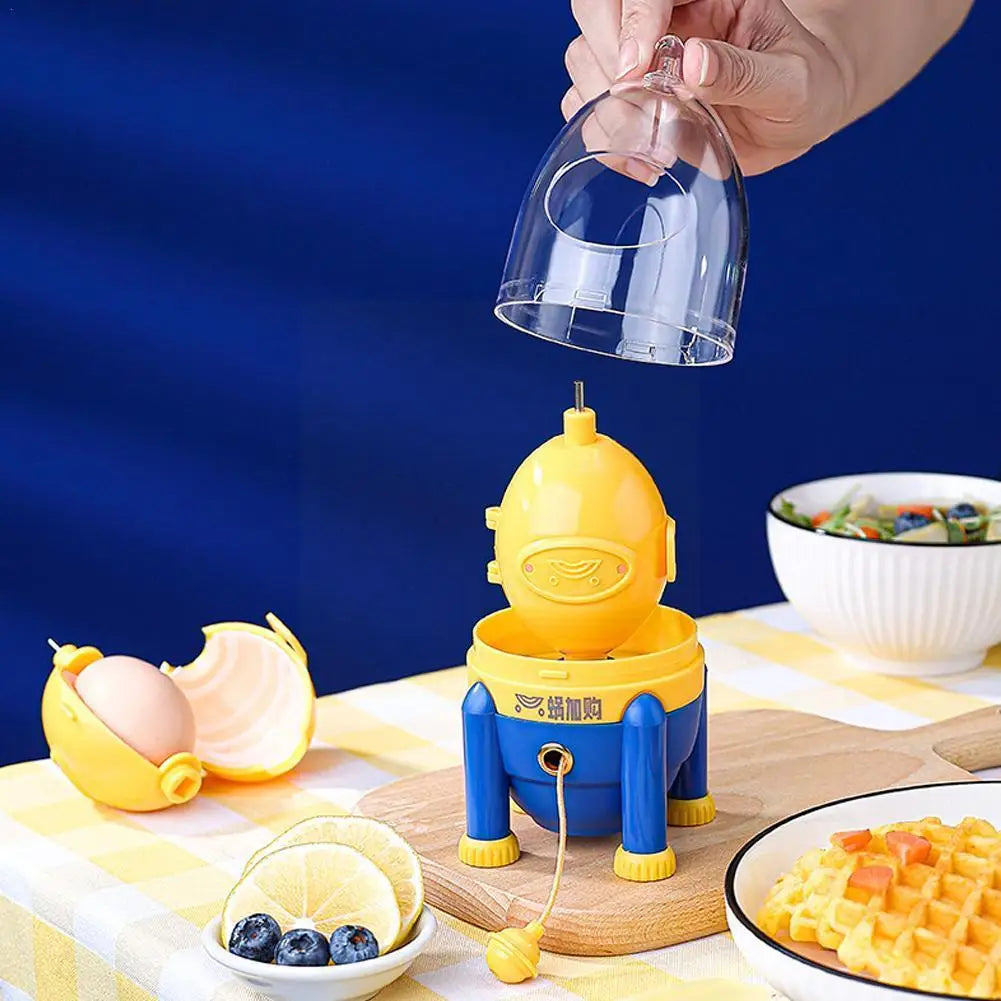 Egg Yolk Mixer Portable Egg Scrambler Shaker Manual Maker Golden Puller Egg Egg Egg Spinner Egg Homogenizer Manual Tools Mi Z0y5