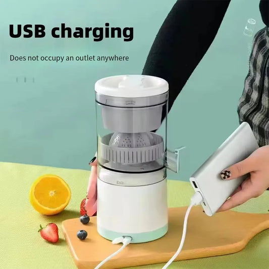 Portable Electric Juicer Wireless Orange Juicer USB Rechargeable Lemon Squeezer Electric Slow Juicers Household Kitchen Tools