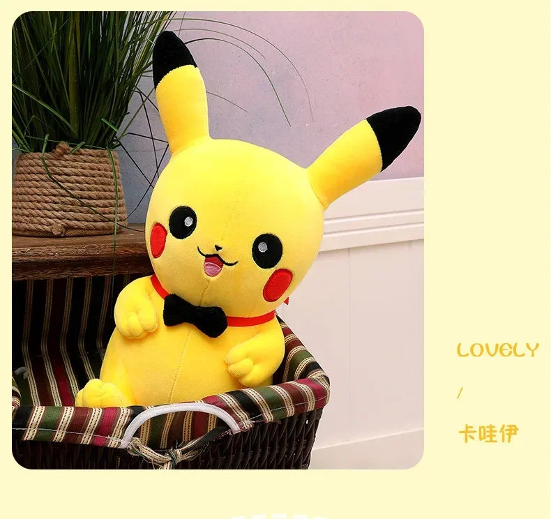 100cm Big Size Pokemon Large  Pikachu   Plush Toy Kawaii Stuffed Animal Soft Cartoon Doll Plushies Christmas Girls Gift