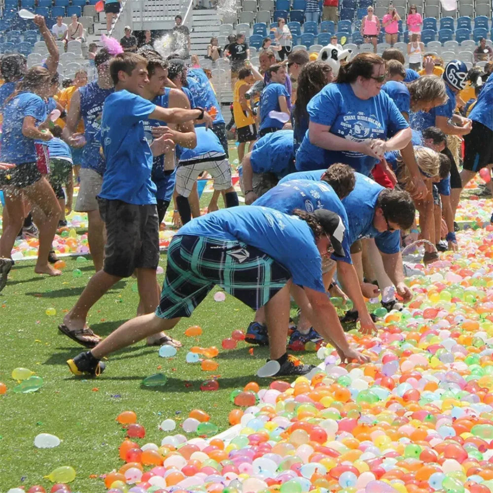 111pcs Water Bombs Balloon Amazing Filling Magic Balloon Children Water War Game Supplies Kids Summer Outdoor Beach Toy Party